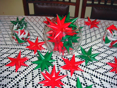 Estrelas de Papel para Enfeitar o Seu Natal