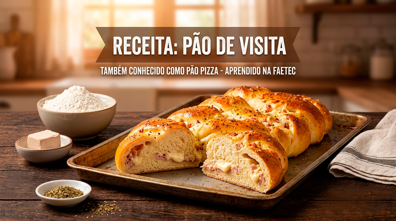 Pão de Visita: Aprenda a Fazer o Delicioso Pão Pizza da FAETEC