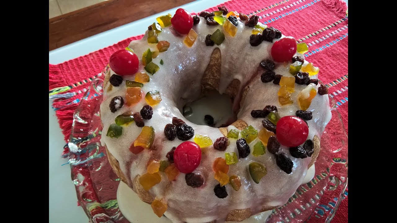 Bolo de Natal ou Bolotone com Frutas Cristalizadas : Receita Fácil e Saborosa