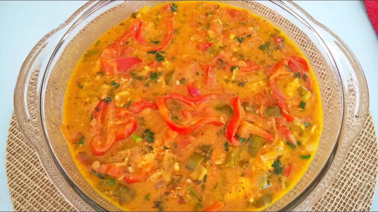 Moqueca de Frango com Leite de Coco