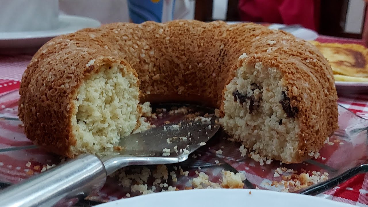 Bolo de Flocão de Arroz com Ameixa Preta