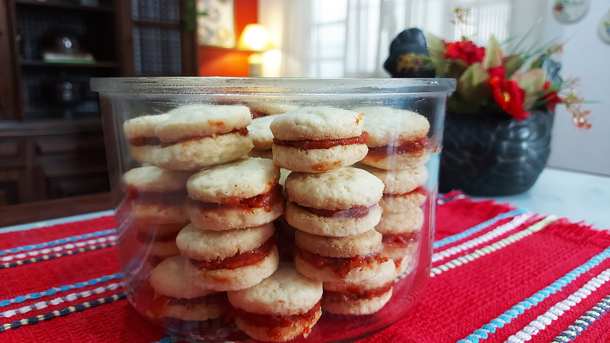 Biscoitinho de goiabada que derrete na boca