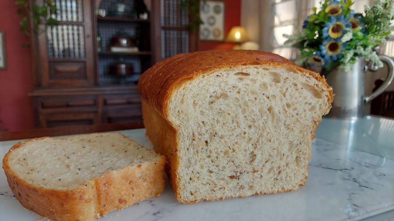 Saboroso Pão com Sementes Altamente Enriquecido