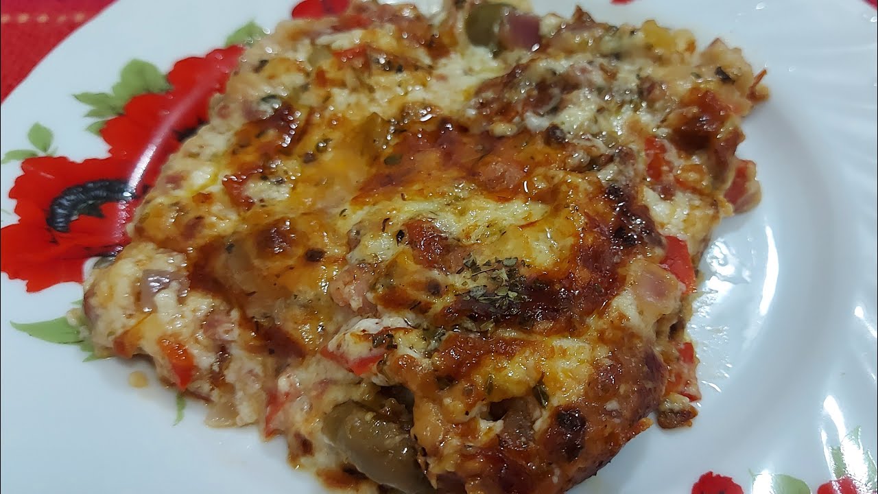 torta de Pão Dormido Cremosa e Gratinada