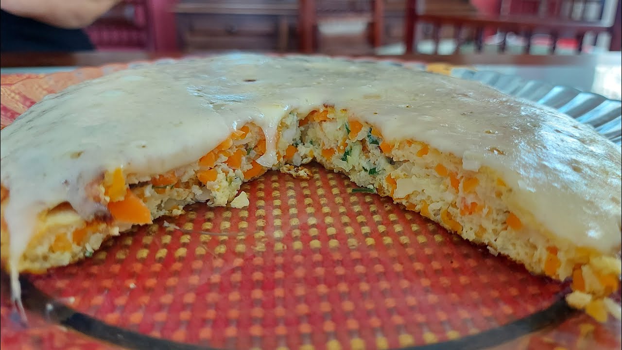 Omelete de Repolho com Cenoura