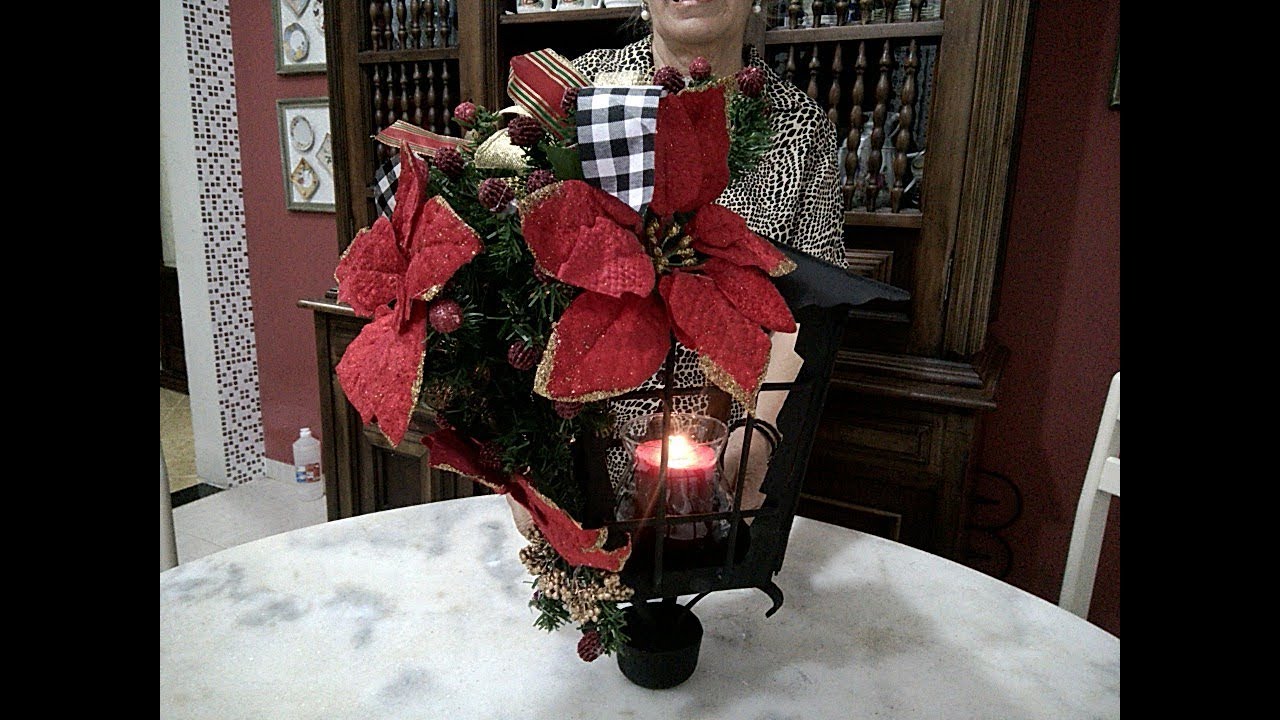 Lanterna reciclada de Natal
