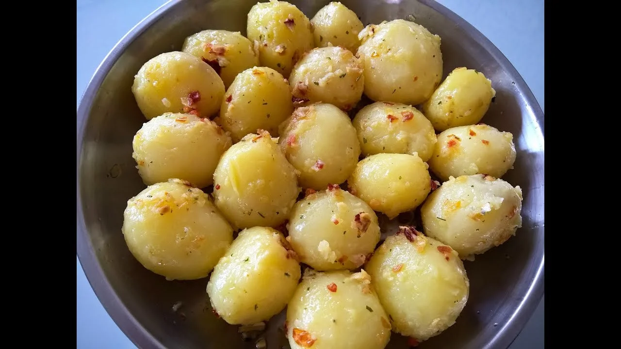 batatas salteadas no azeite