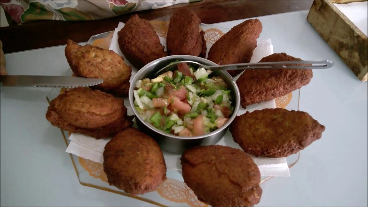 Acarajé Caseiro Bolinho de Feijão Fradinho