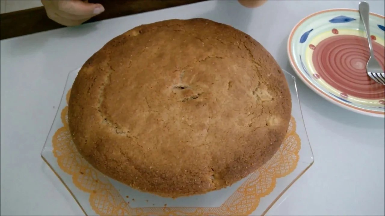 Bolo Integral de Maçã e Canela com Kefir
