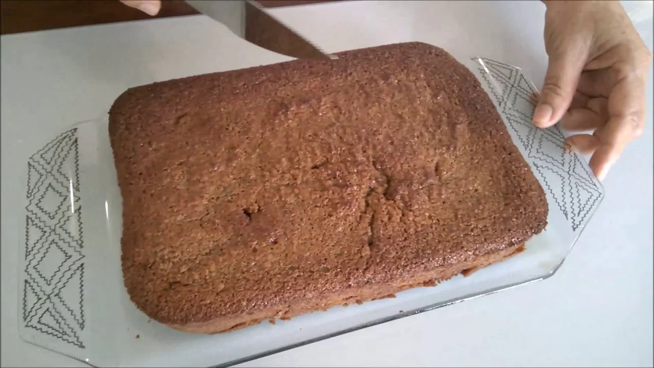 Bolo de Mandioca com Especiarias e Açúcar Mascavo