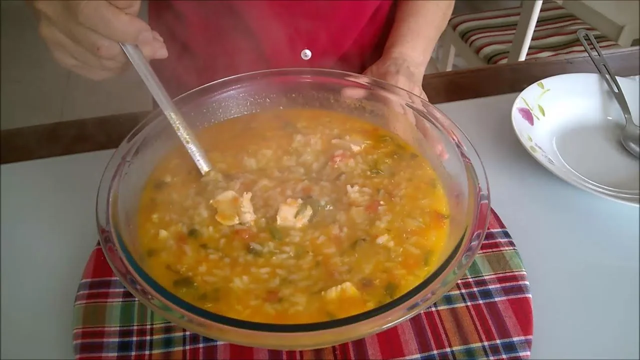 receita de canja de galinha