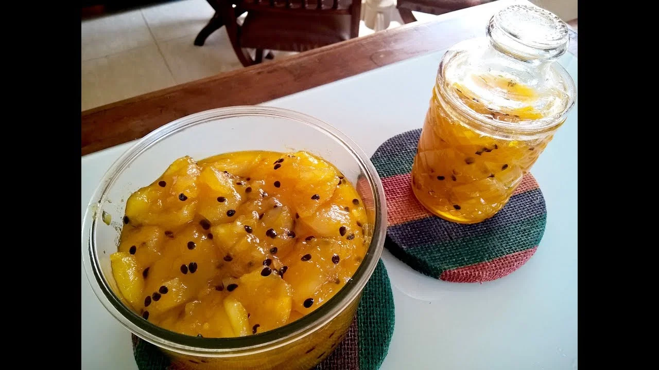 doce de casca de maracujá