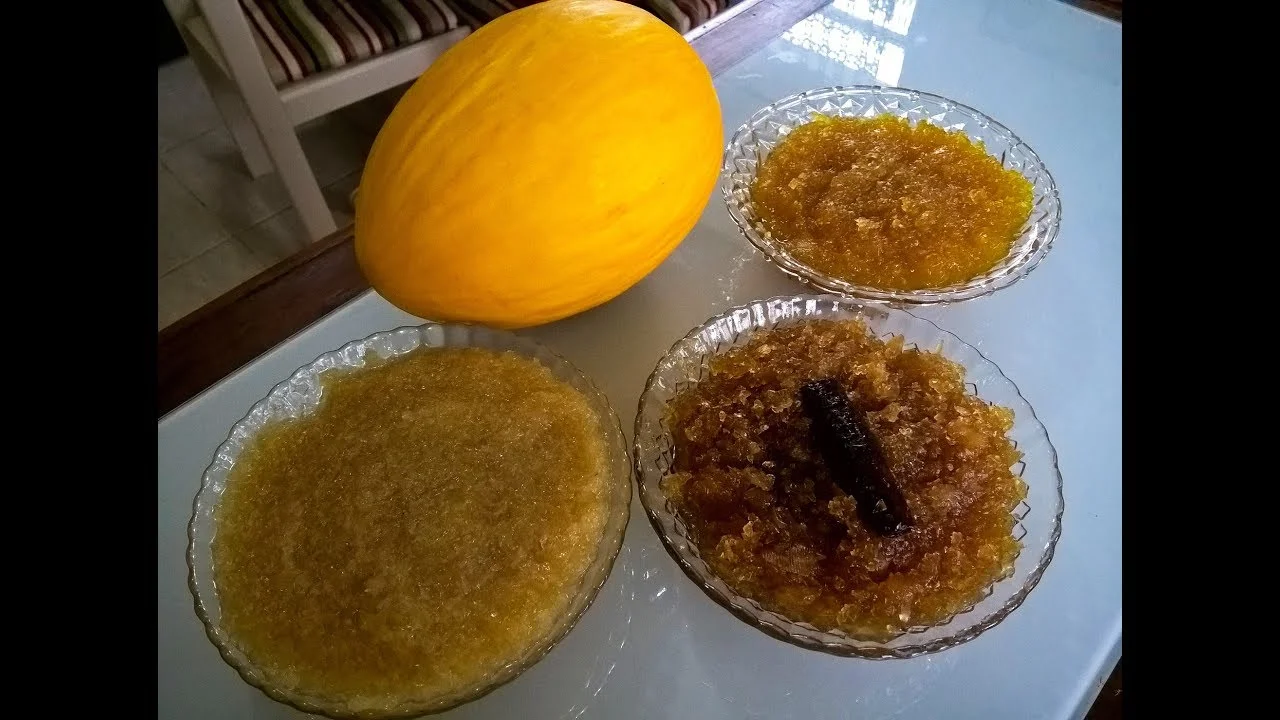 Doce de Casca de Melão – Três Sabores diferentes