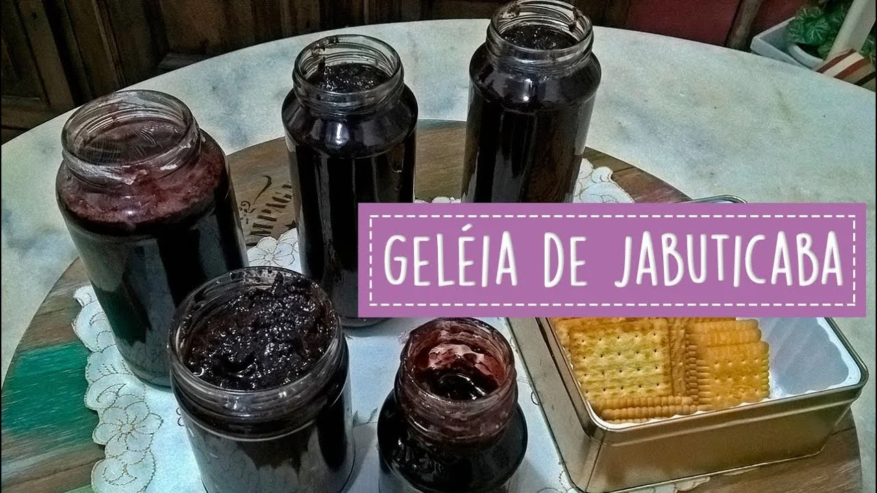 compota e geleia de jabuticaba