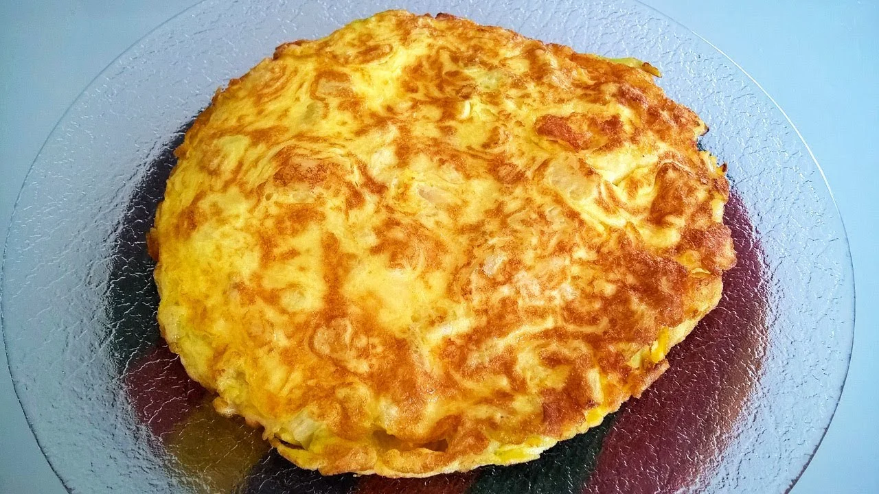 Omelete de Couve-Flor na Frigideira