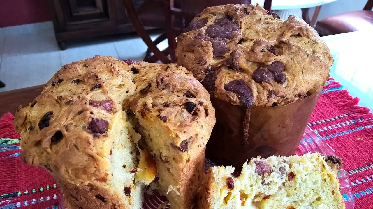 panetone salgado caseiro