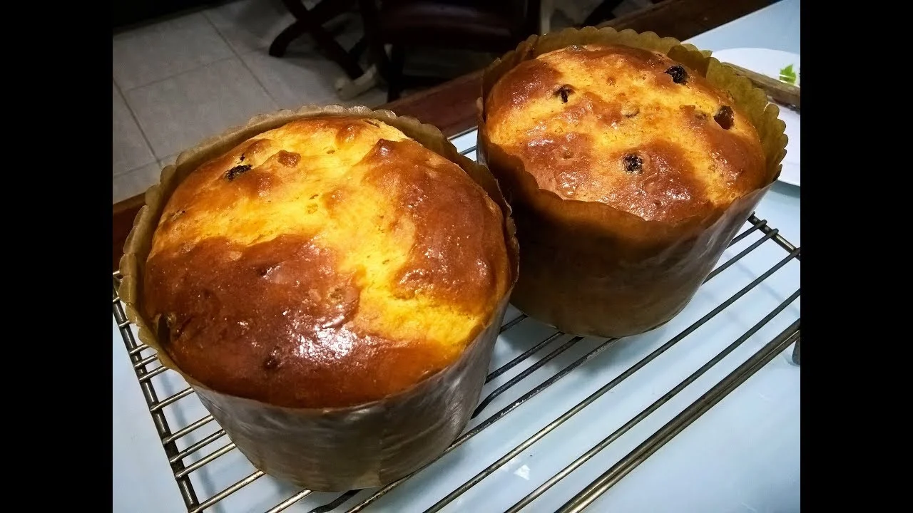 panetone de liquidificador