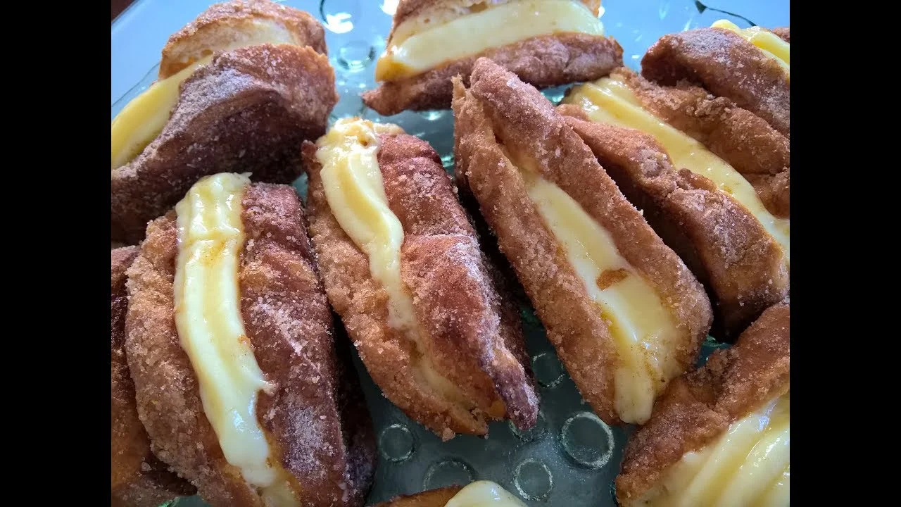 Rabanada Recheada com Creme de Confeiteiro