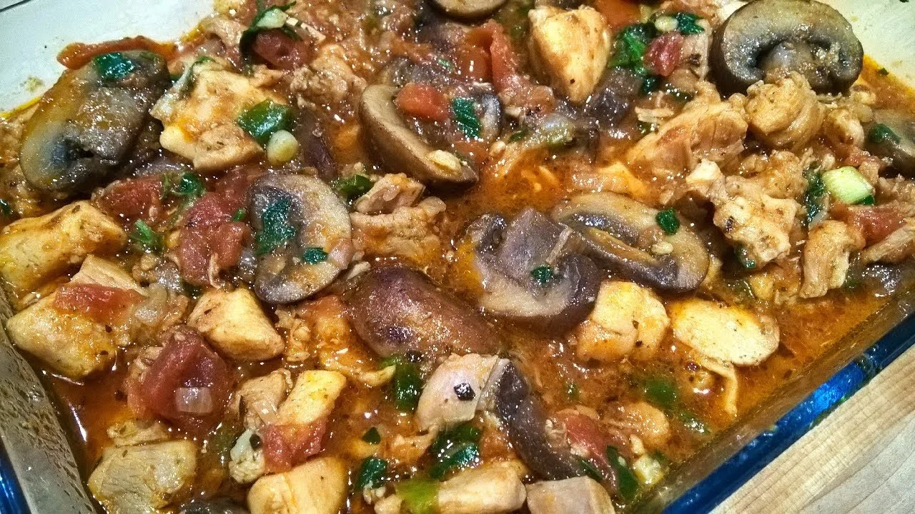 Frango com Cogumelos