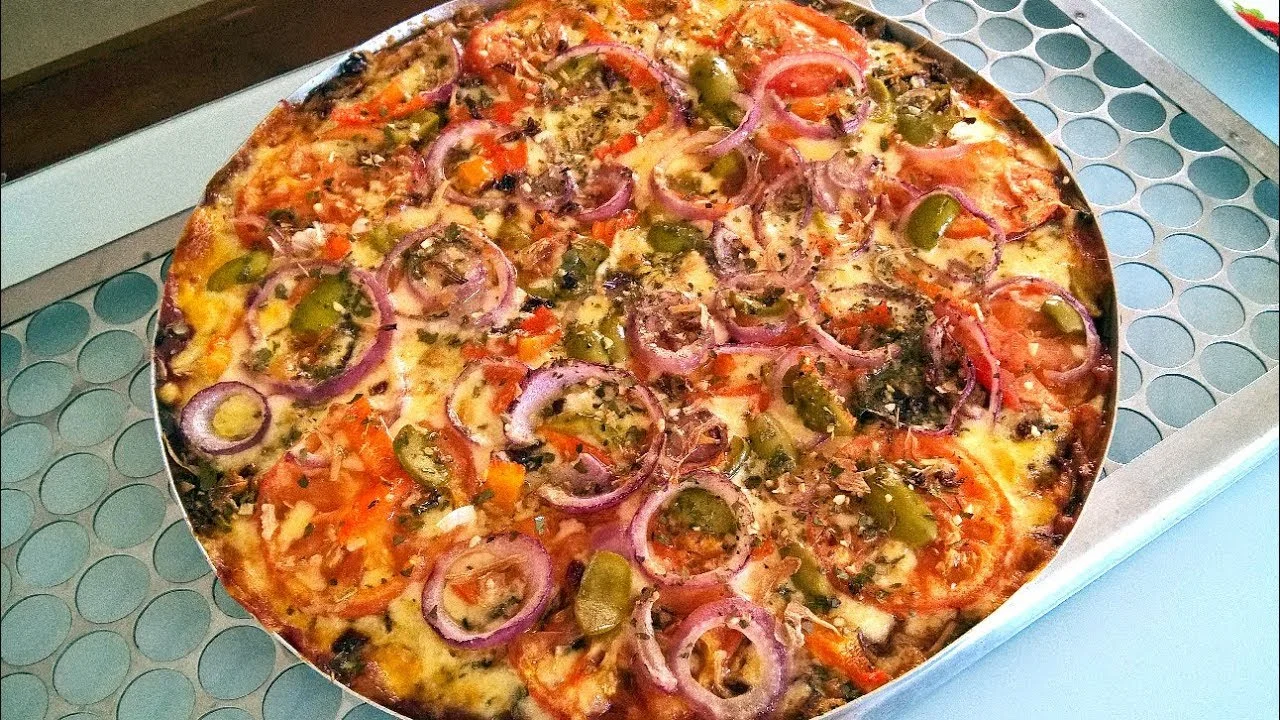 pizza de berinjela