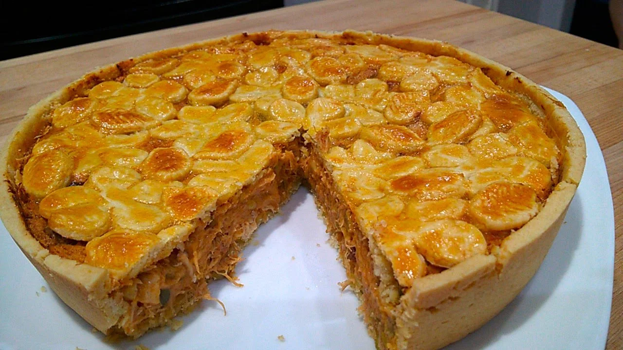 torta de frango cremosa
