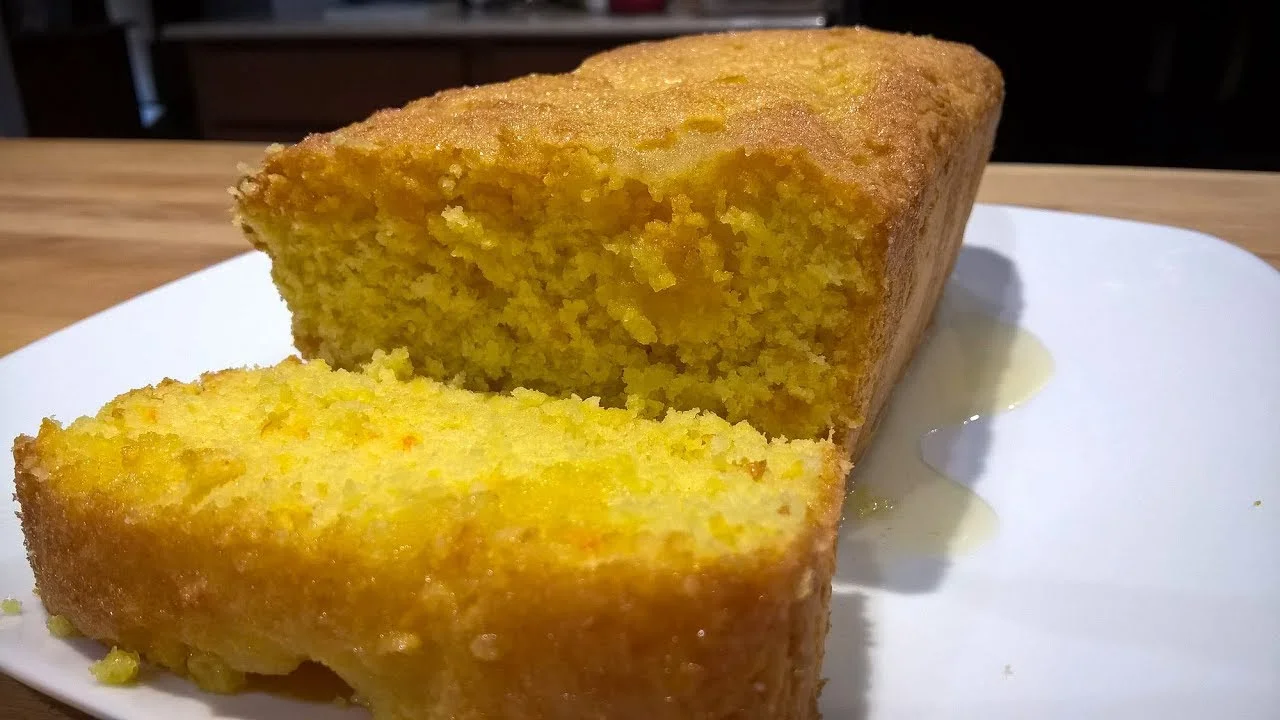 Bolo de Laranja com iogurte de Kefir