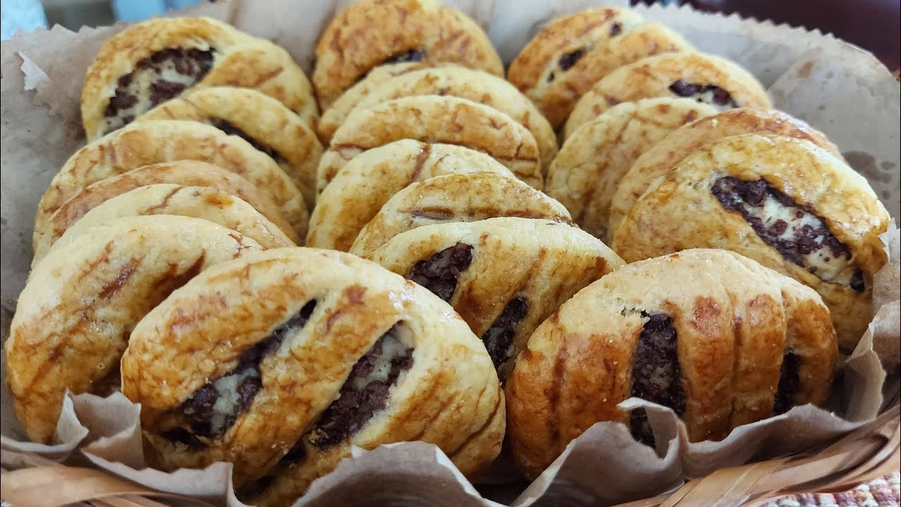 Biscoito de Laranja com Chocolate Amanteigado