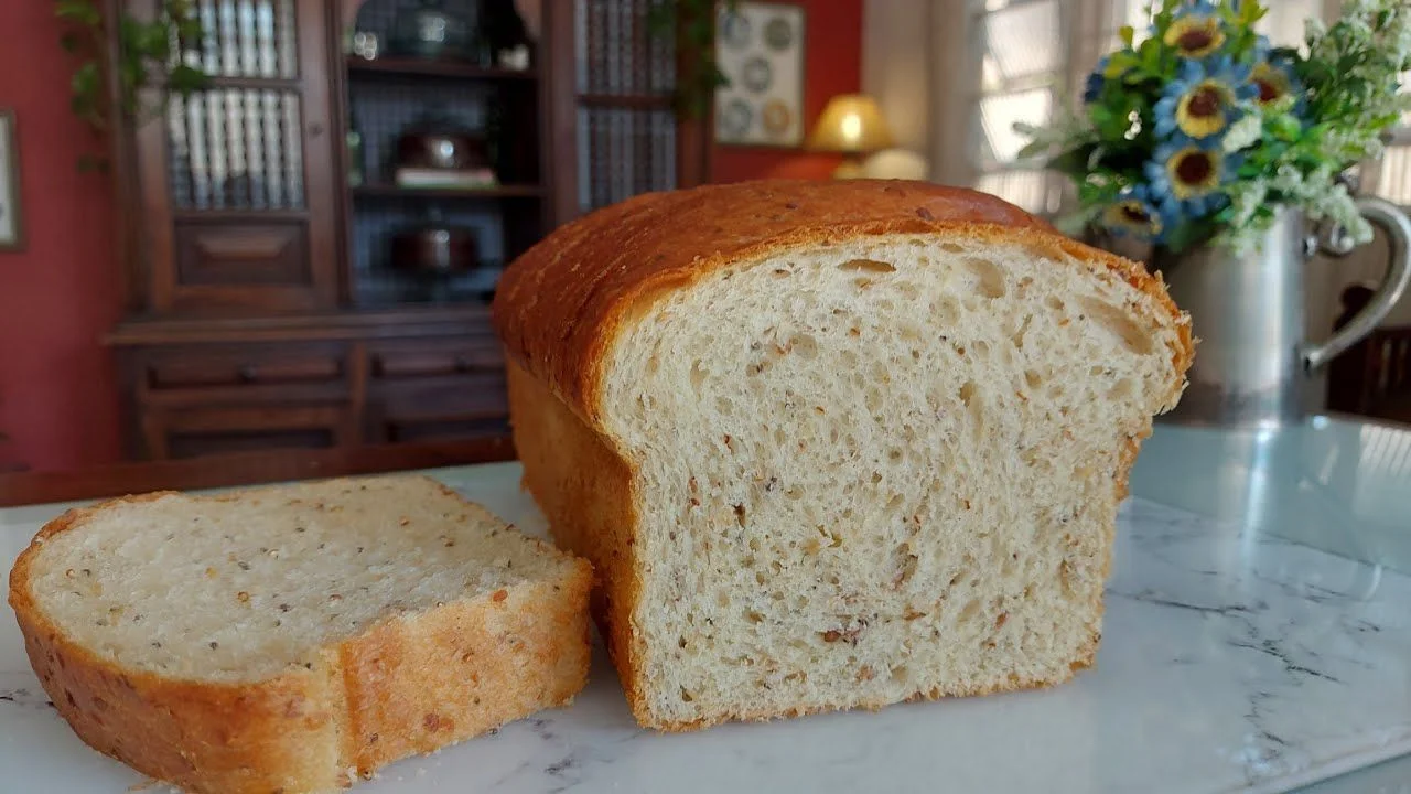 Receita de Pão com Sementes