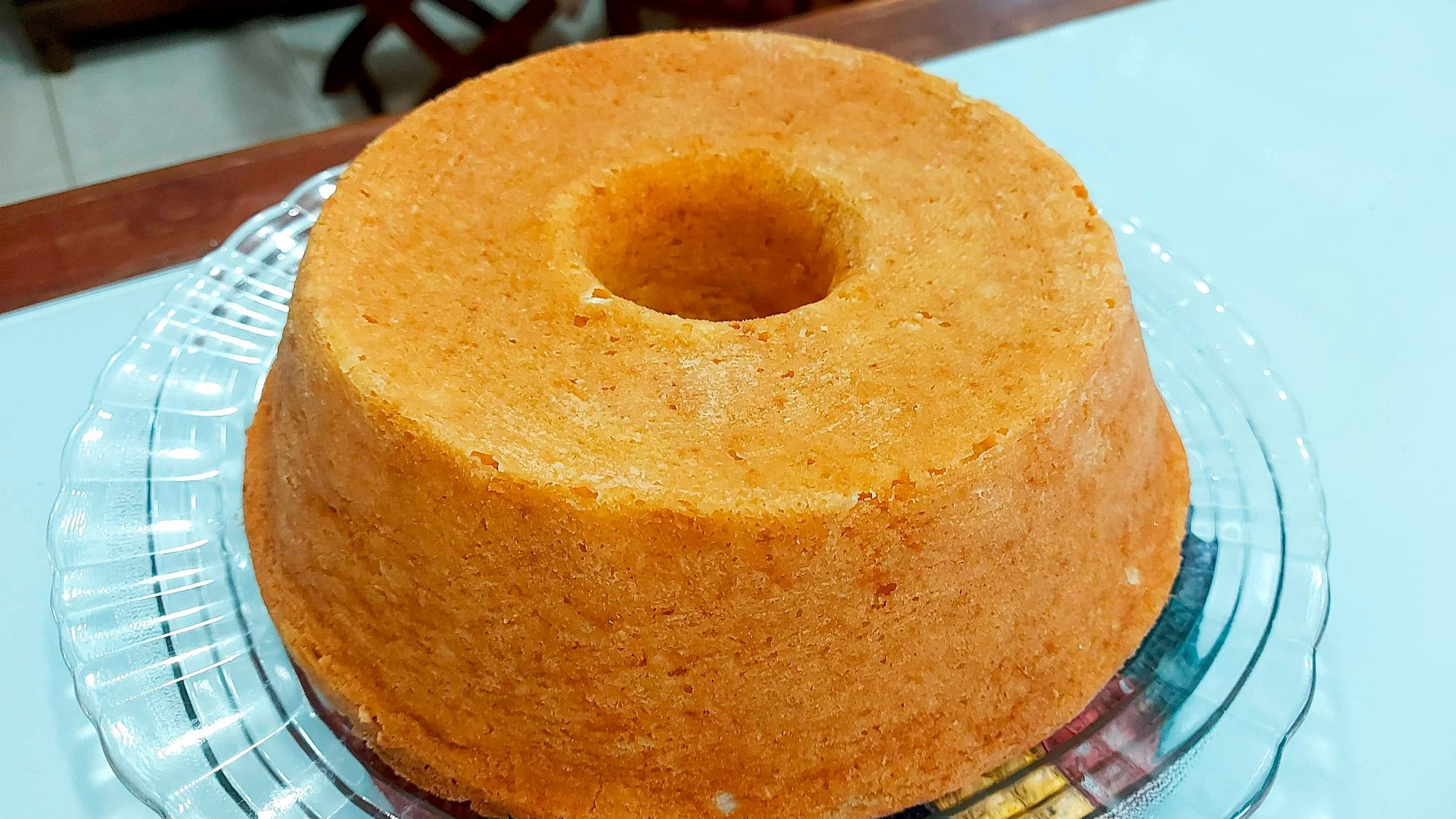 Bolo de Mandioca com Coco e Queijo