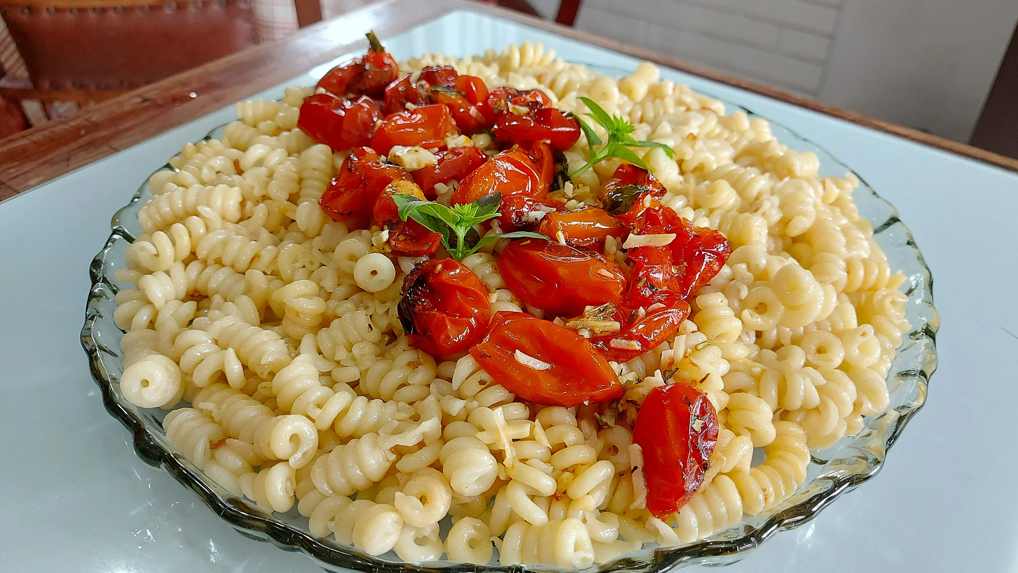 Macarrão na Manteiga com Alho
